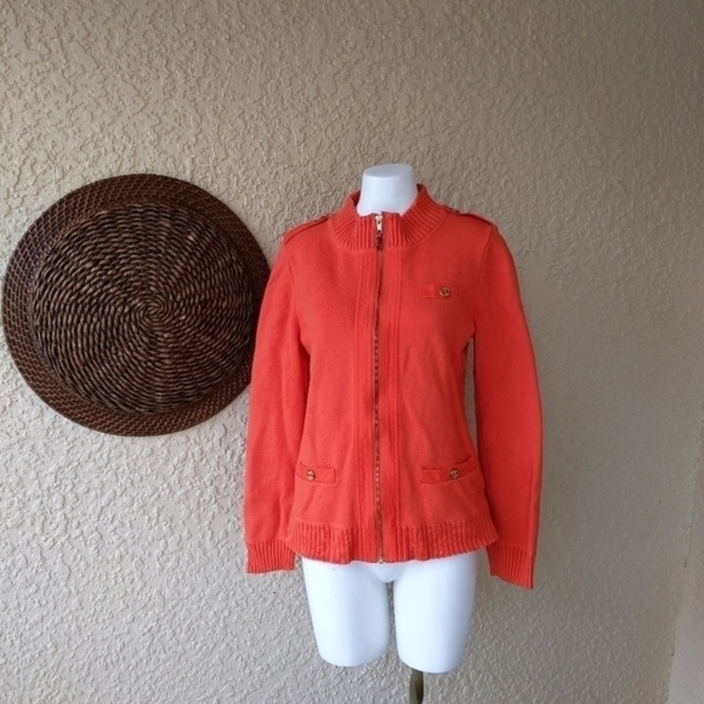 J.McLaughlin zip up‎ sweater